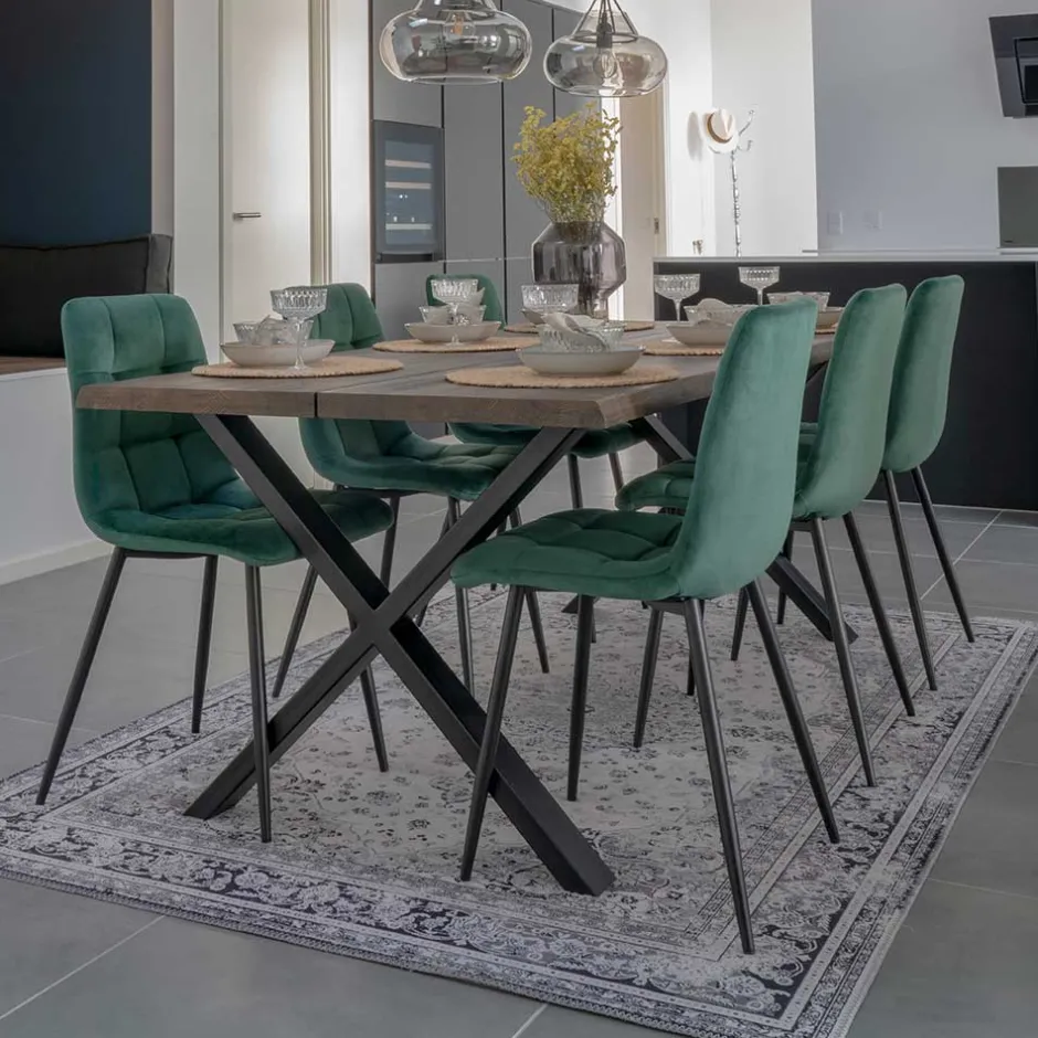 Pharao24 Sitzgruppe 6 Stühle Chow> Tischgruppen|Essgruppe