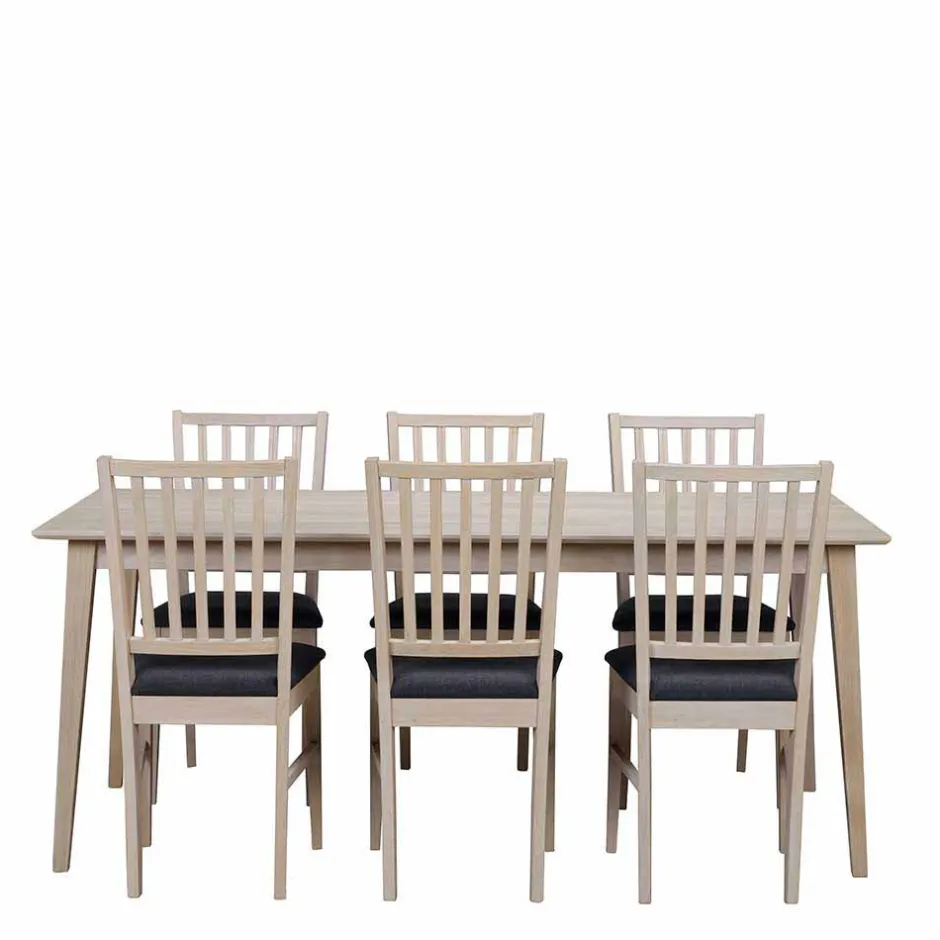 Pharao24 Sitzgruppe Vurian> Tisch Mit Stühlen|Esszimmer Sets