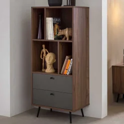 Pharao24 Skandi Bücher Regal Selvecaon> Wohnzimmerregale|Bücherregale