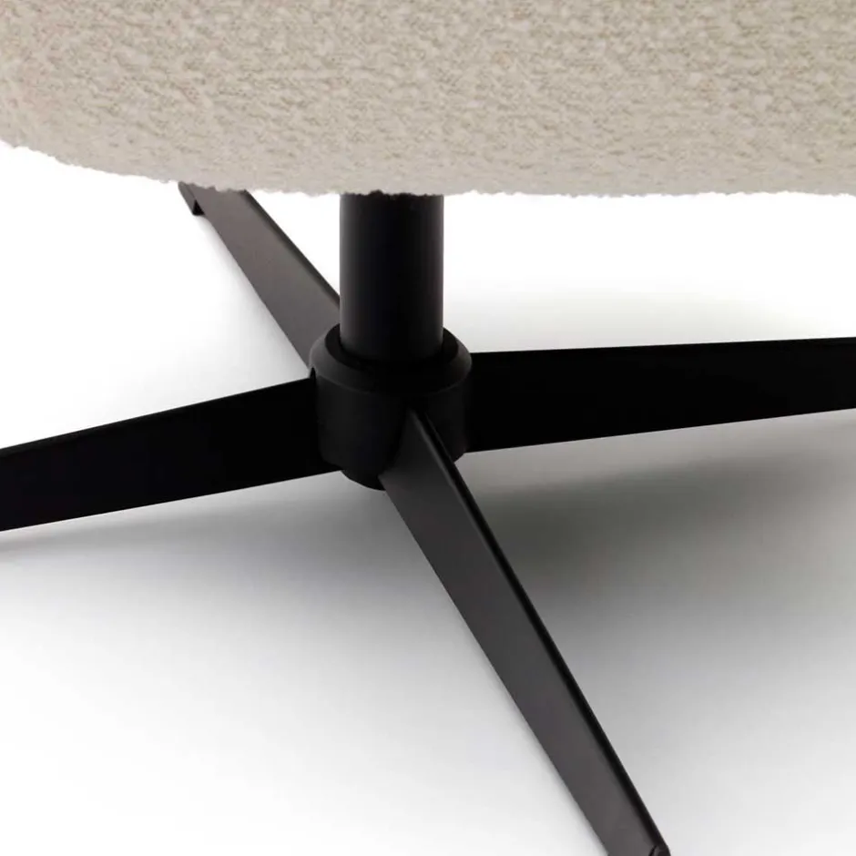 Ohrensessel*Pharao24 Skandi Design Drehsessel Vartinique