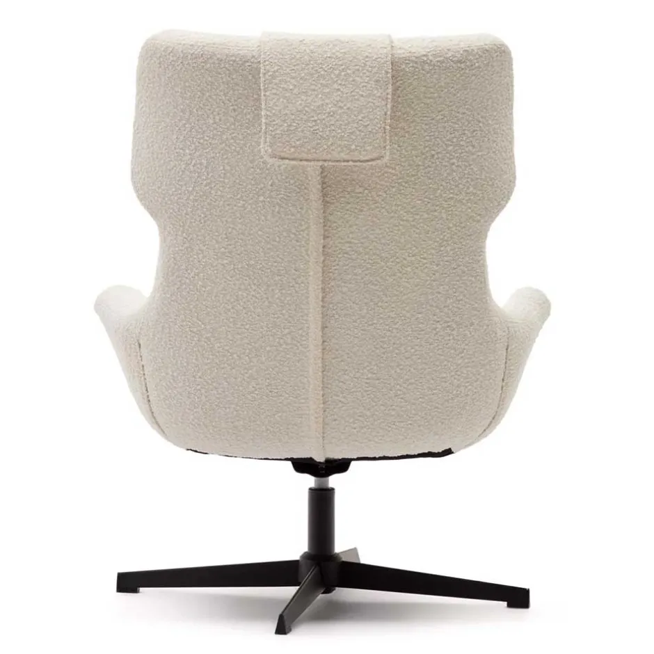 Ohrensessel*Pharao24 Skandi Design Drehsessel Vartinique