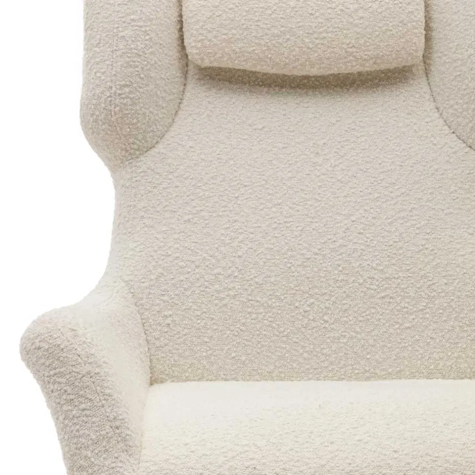 Ohrensessel*Pharao24 Skandi Design Drehsessel Vartinique