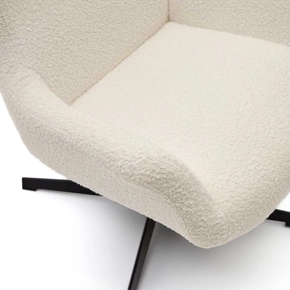 Ohrensessel*Pharao24 Skandi Design Drehsessel Vartinique