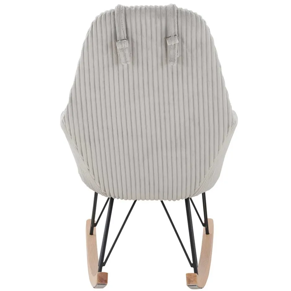 Wohnzimmer Sessel*Pharao24 Skandi Schaukelsessel Matrida