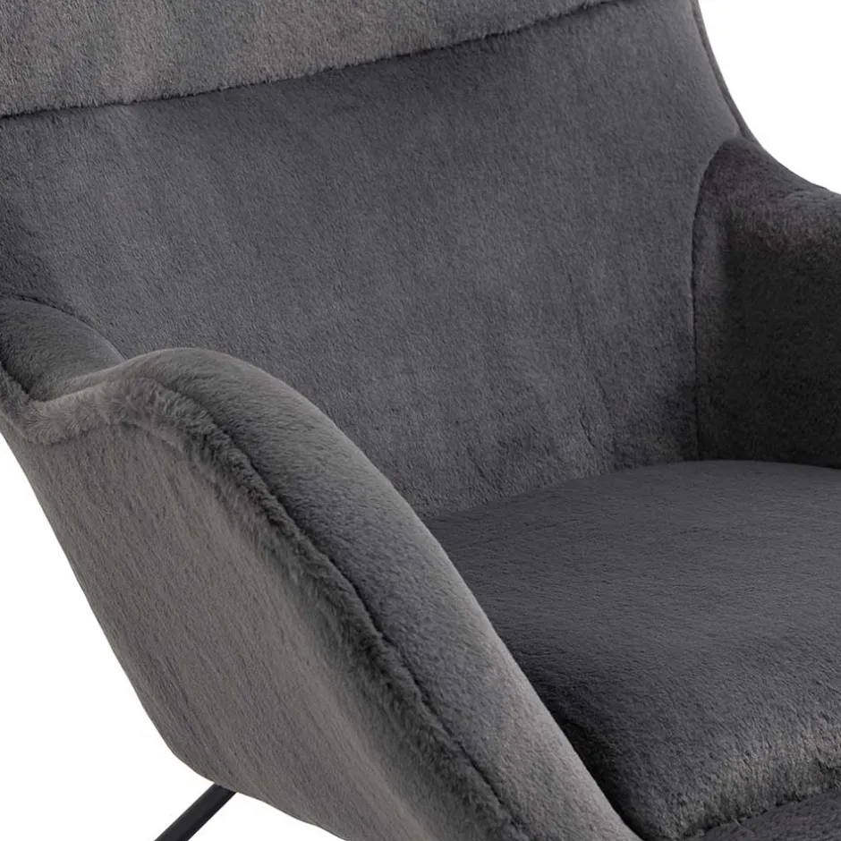 Polstermöbel|Wohnzimmer Sessel*Pharao24 Skandi Stil Schaukelsessel Yemons