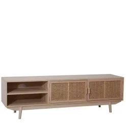 Pharao24 Skandi TV Board Jolvian> Massivholz Tv Möbel|Fernsehkommoden