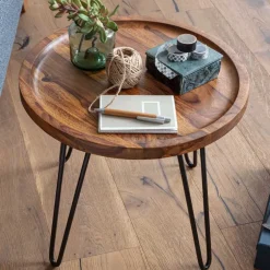 Beistelltische|Couchtische*Pharao24 Sofa Beistelltisch Rozenna