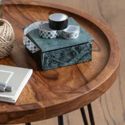 Beistelltische|Couchtische*Pharao24 Sofa Beistelltisch Rozenna