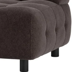 Einzelsofa|Modulsofas*Pharao24 Sofa Element Einsitzer graubraun Zyorenica