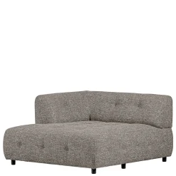 Pharao24 Sofa Element links grob meliert Kyperia> Modulsofas|Einzelsofa