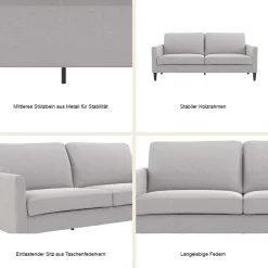 3 Sitzer Sofa*Pharao24 Sofa Harbour