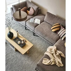 Polstermöbel|Wohnzimmercouch*Pharao24 Sofa Kombination Taupe Udjaca