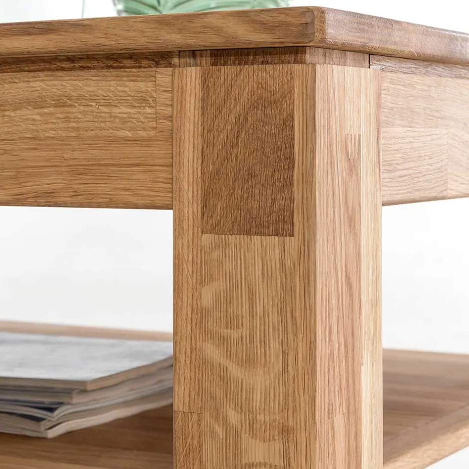 Pharao24 Sofa Tisch Enetta> Wohnzimmertisch|Massivholztische