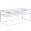 Glastische*Pharao24 Sofa Tisch Nastasia