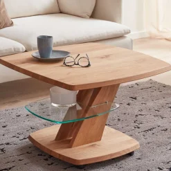 Pharao24 Sofatisch rollbar Tuzara> Wohnzimmertisch|Beistelltische