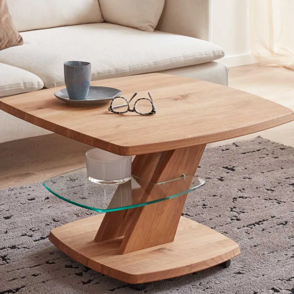 Pharao24 Sofatisch rollbar Tuzara> Wohnzimmertisch|Beistelltische