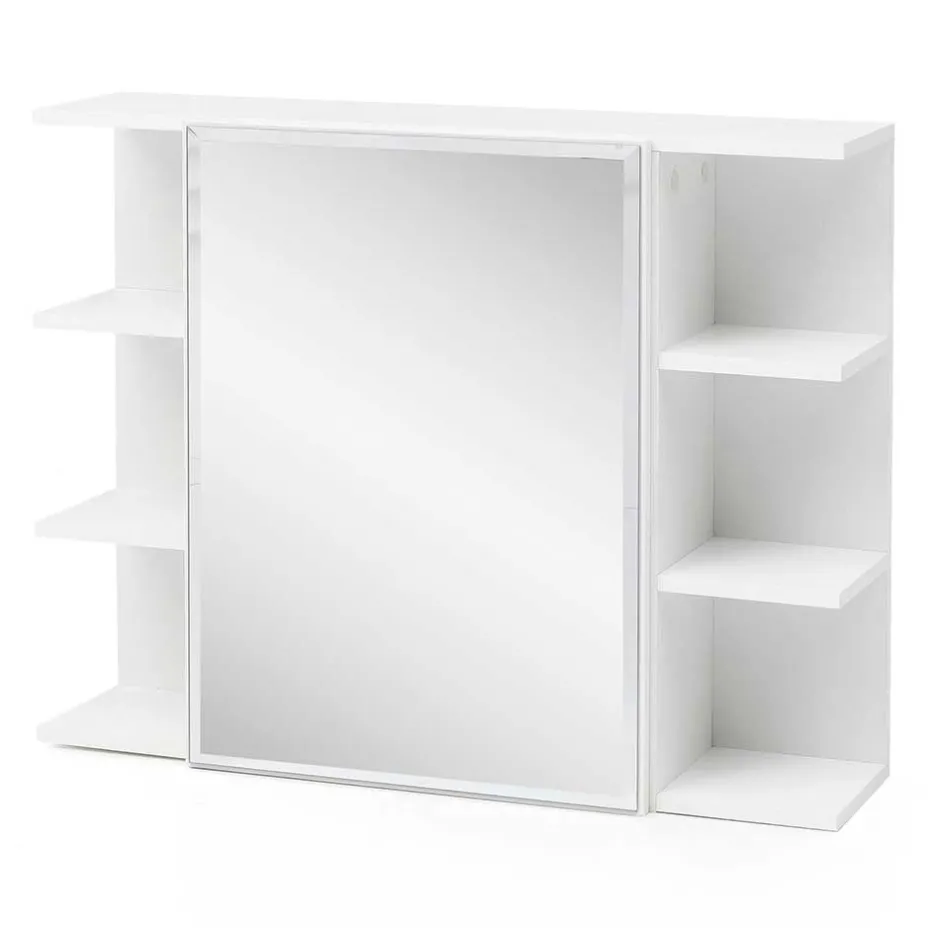 Badezimmerschränke|Spiegelschränke*Pharao24 Spiegel Badschrank Lagrosso