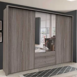 Pharao24 Spiegel Kleiderschrank Elixar> Kleiderschränke|Schlafzimmerschränke