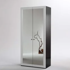 Pharao24 Spiegel Kleiderschrank Lylian> Drehtürenschränke|Kleiderschränke