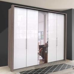 Kleiderschränke|Schlafzimmerschränke*Pharao24 Spiegel Kleiderschrank Yunidra