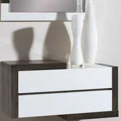 Garderobensets*Pharao24 Spiegel und Wandkonsole Florian