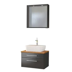 Pharao24 Spiegel und Waschtisch Hayos> Badmöbel Sets