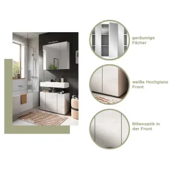 Spiegelschränke*Pharao24 Spiegelschrank Bad Adeass