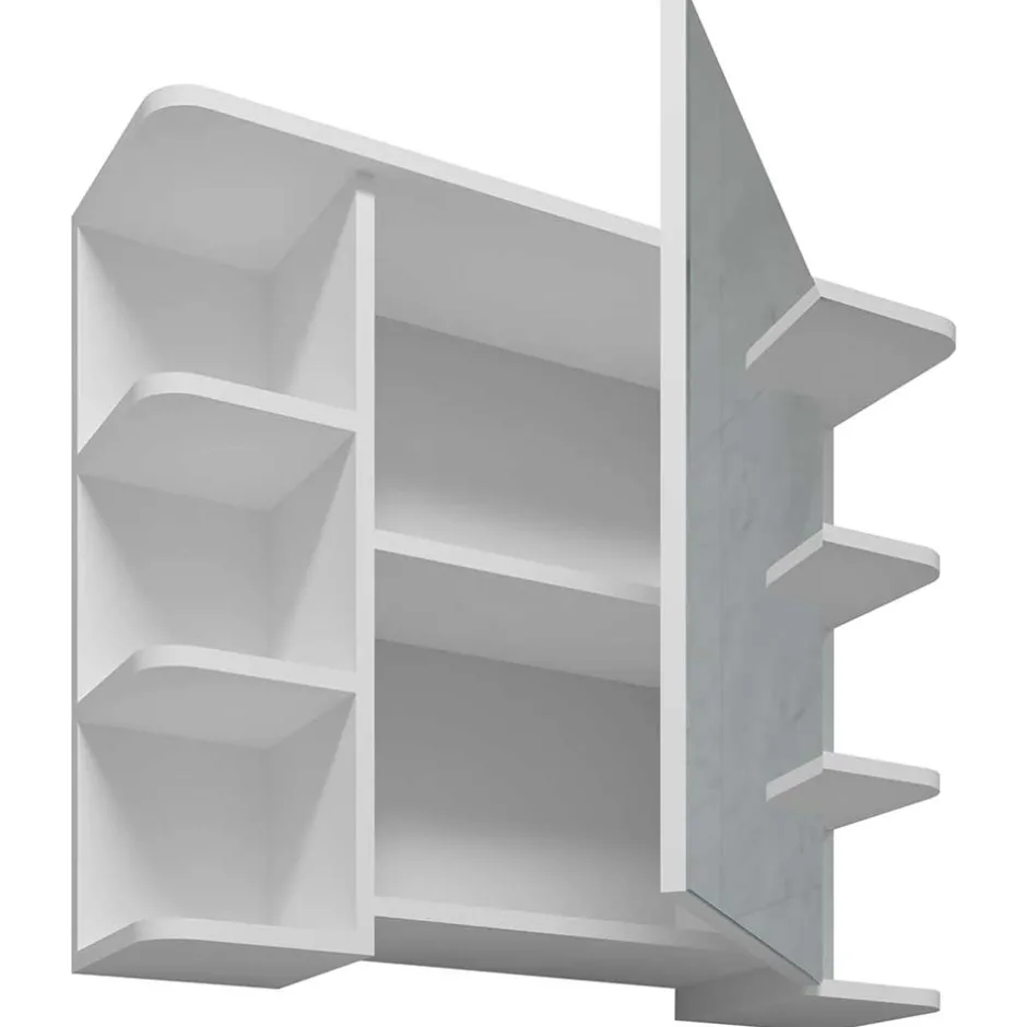 Pharao24 Spiegelschrank Bad Osmin> Badezimmerschränke|Spiegelschränke