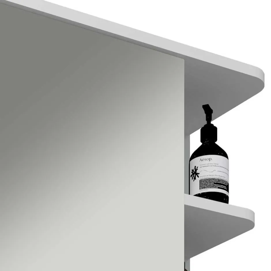 Pharao24 Spiegelschrank Bad Osmin> Badezimmerschränke|Spiegelschränke