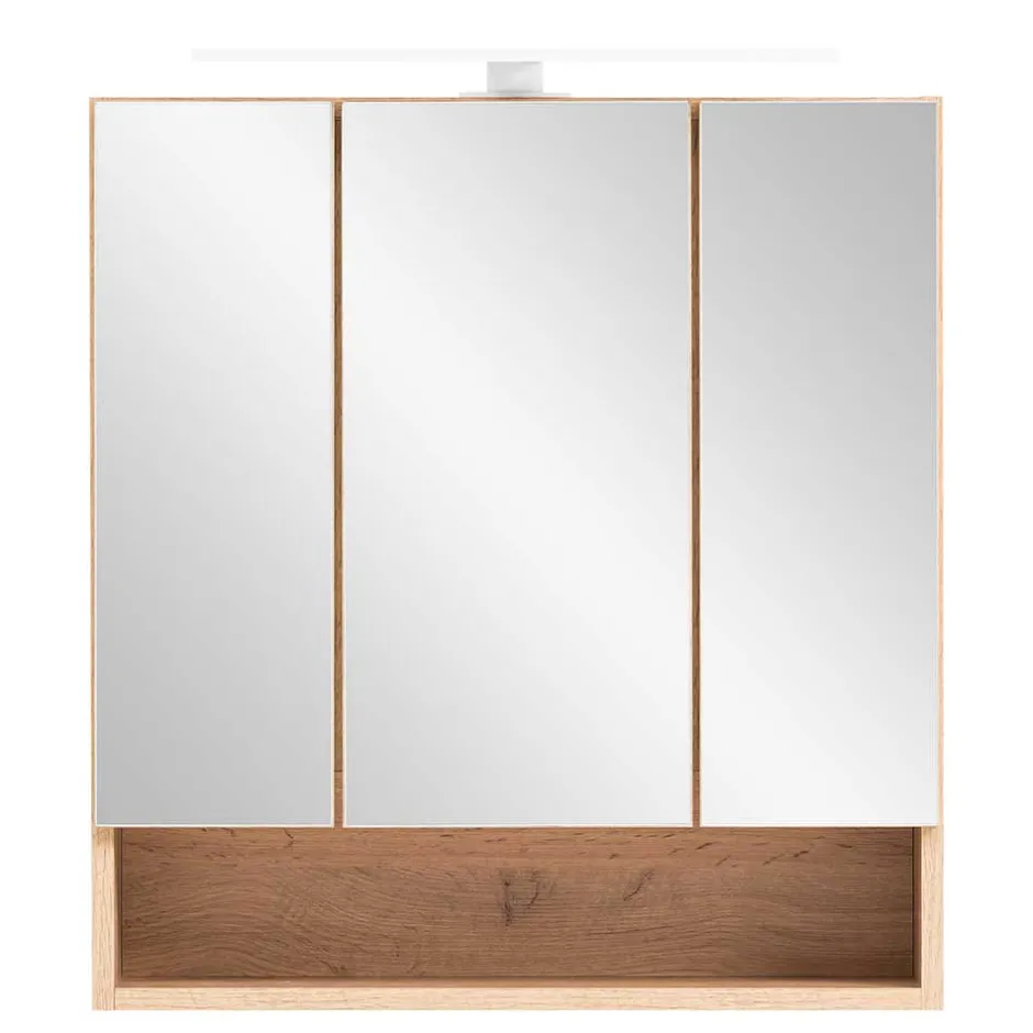 Pharao24 Spiegelschrank Landhaus Vressa> Badezimmerschränke|Spiegelschränke