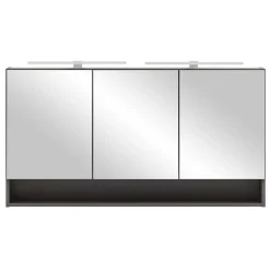 Pharao24 Spiegelschrank mit LED Eleon> Badezimmerschränke|Spiegelschränke