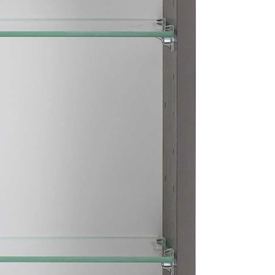 Pharao24 Spiegelschrank mit LED Eleon> Badezimmerschränke|Spiegelschränke