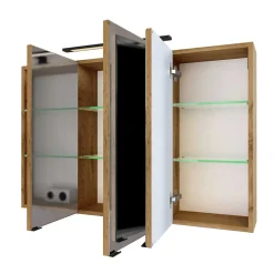 Pharao24 Spiegelschrank mit LED Longos><noscript><img width=