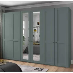 Pharao24 Spiegeltürenkleiderschrank Forjan> Drehtürenschränke|Kleiderschränke