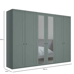 Pharao24 Spiegeltürenkleiderschrank Forjan><noscript><img width=