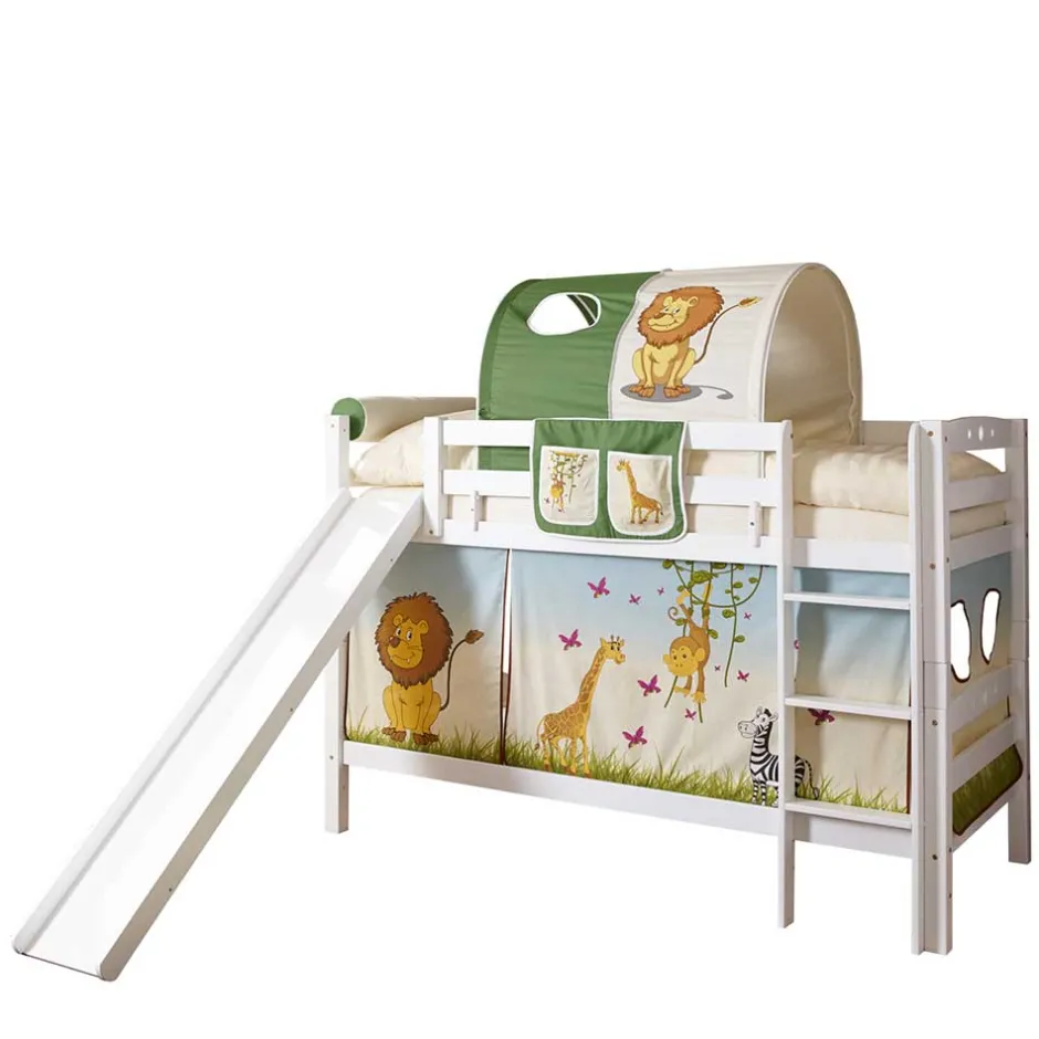 Kinderbetten|Etagenbetten*Pharao24 Spielbett Igrid