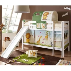 Kinderbetten|Etagenbetten*Pharao24 Spielbett Igrid