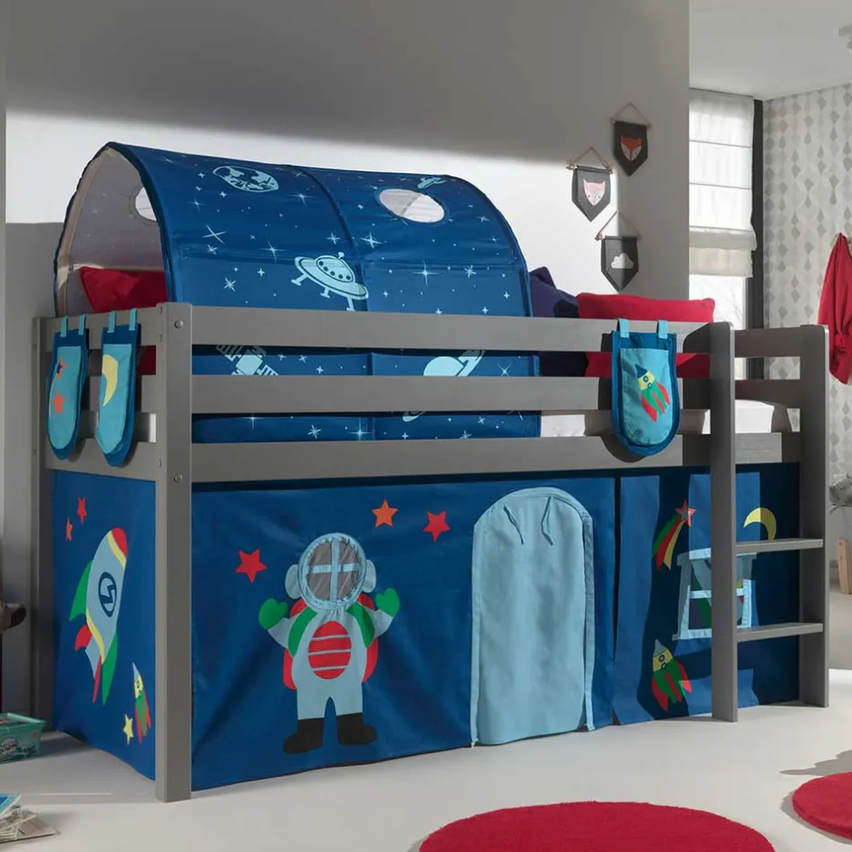 Kinderbetten|Spielbetten*Pharao24 Spielhochbett Roys