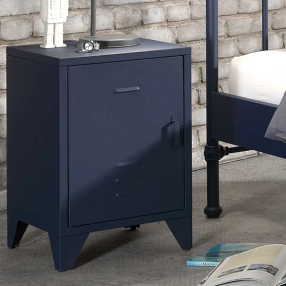 Pharao24 Spind Optik Nachtschrank Brayan> Nachtkommoden|Nachttisch