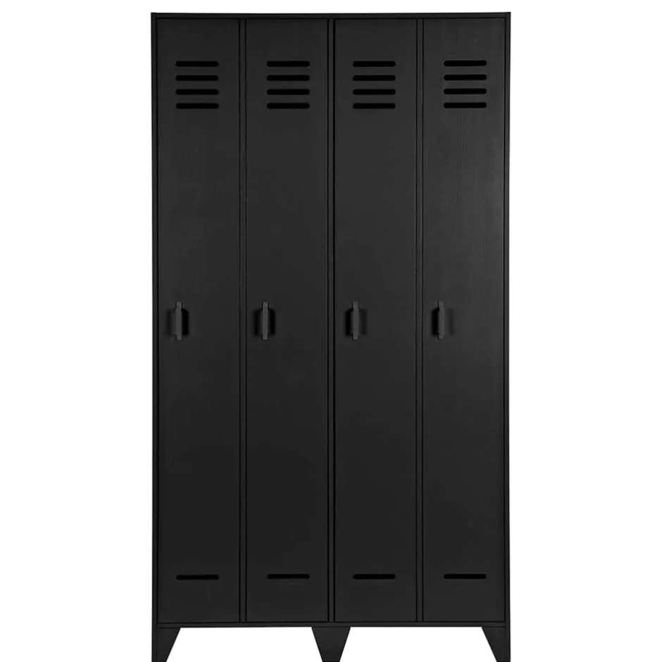 Pharao24 Spindoptik Schrank Donnys> Drehtürenschränke|Massivholz Kleiderschränke