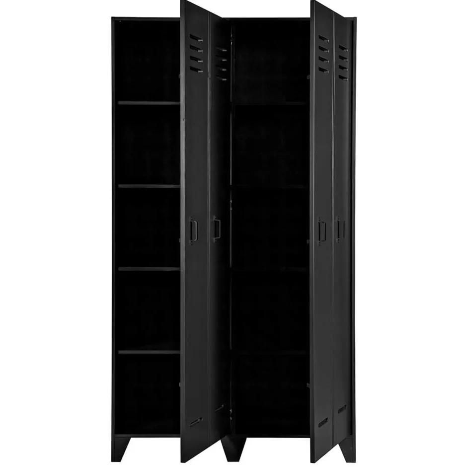 Pharao24 Spindoptik Schrank Donnys> Drehtürenschränke|Massivholz Kleiderschränke