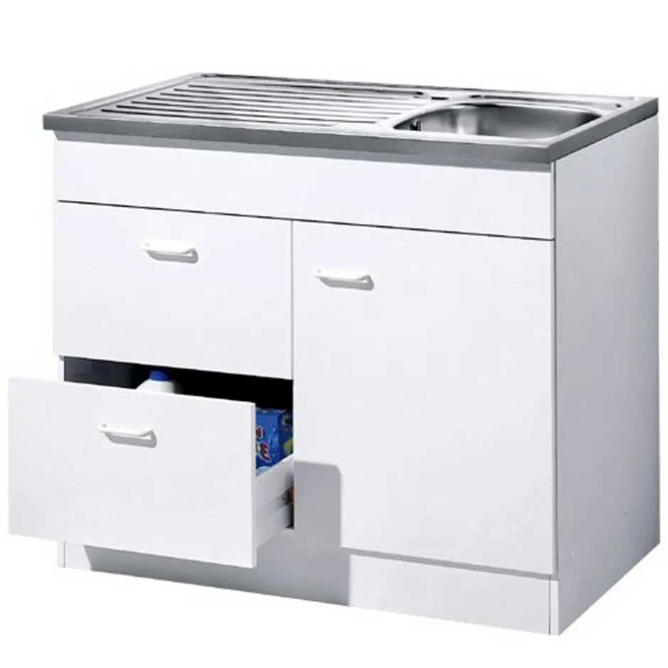 Pharao24 Spülbecken Schrank Cumbia> Spülenschrank