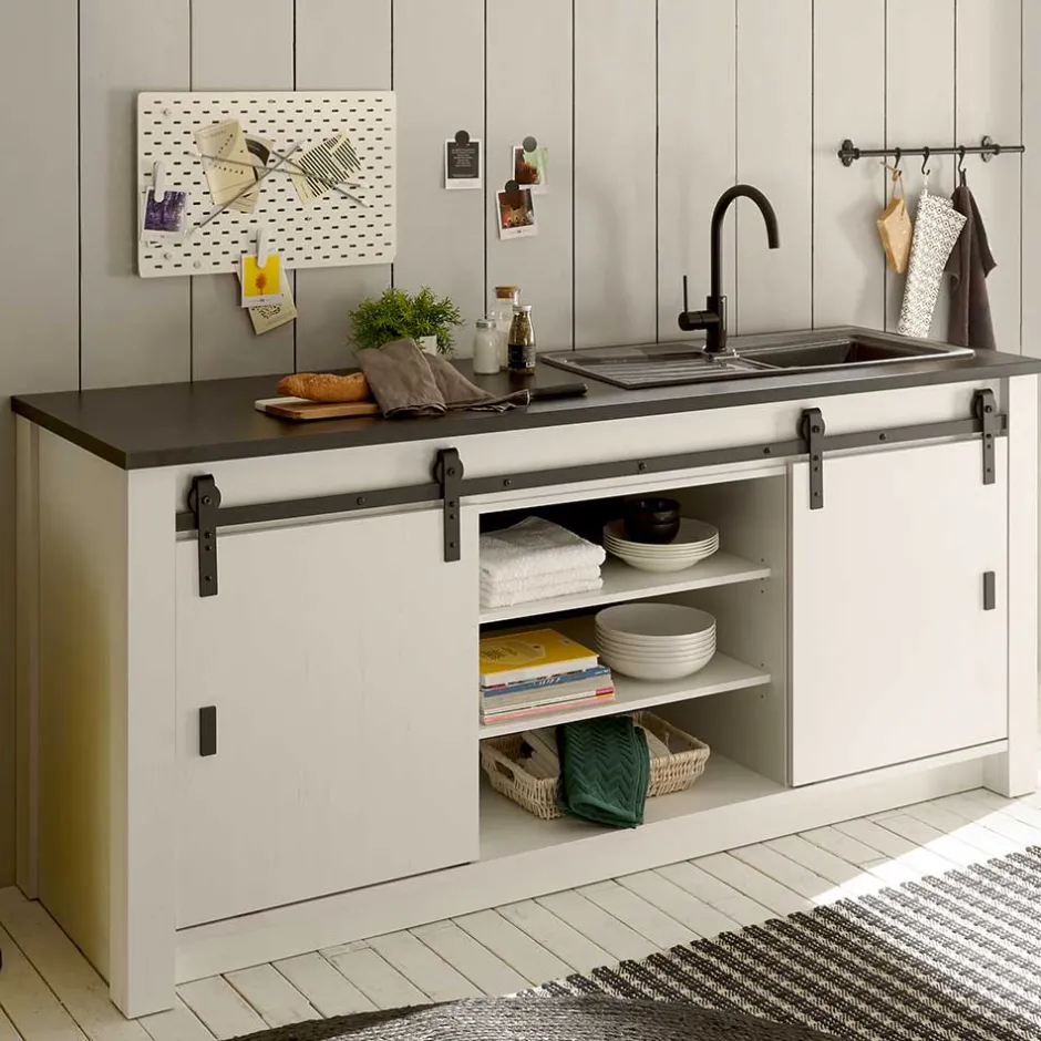 Spülenschrank*Pharao24 Spülenunterschrank Agazian