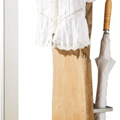 Kleiderständer|Massivholz Garderoben*Pharao24 Standgarderobe Foresta