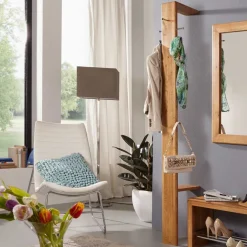 Garderoben Paneele|Massivholz Garderoben*Pharao24 Standgarderobe Laforta