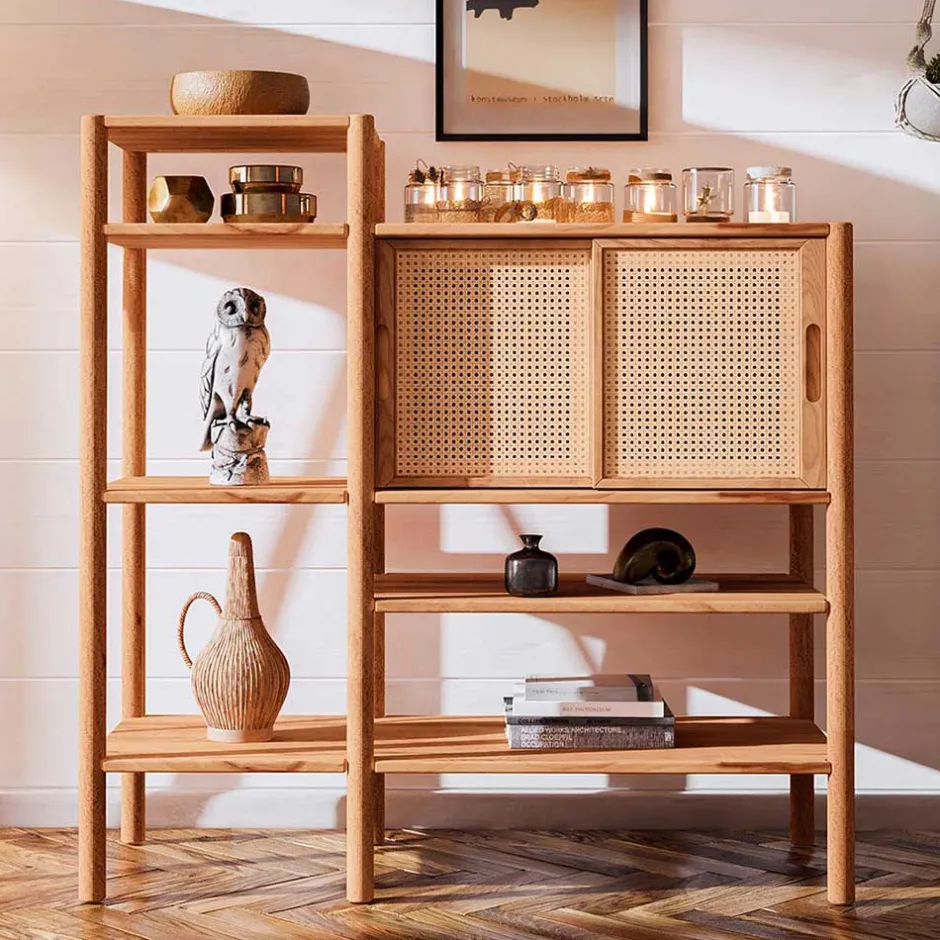 Raumteiler|Massivholzregale*Pharao24 Standregal Artjes