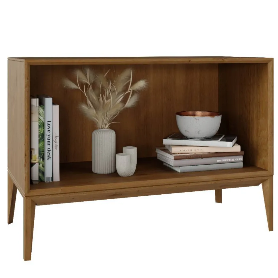 Pharao24 Standregal Eiche massiv Tree> Bücherregale