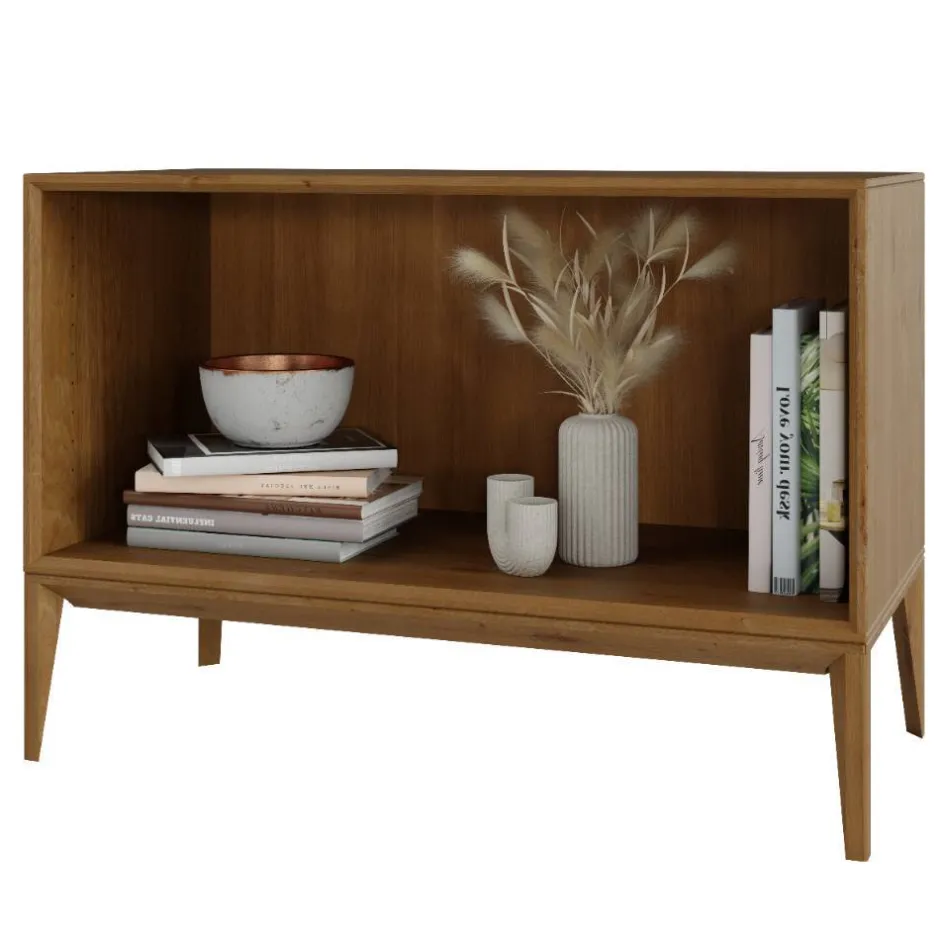 Pharao24 Standregal Eiche massiv Tree> Bücherregale