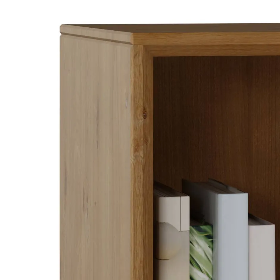 Pharao24 Standregal Eiche massiv Tree> Bücherregale