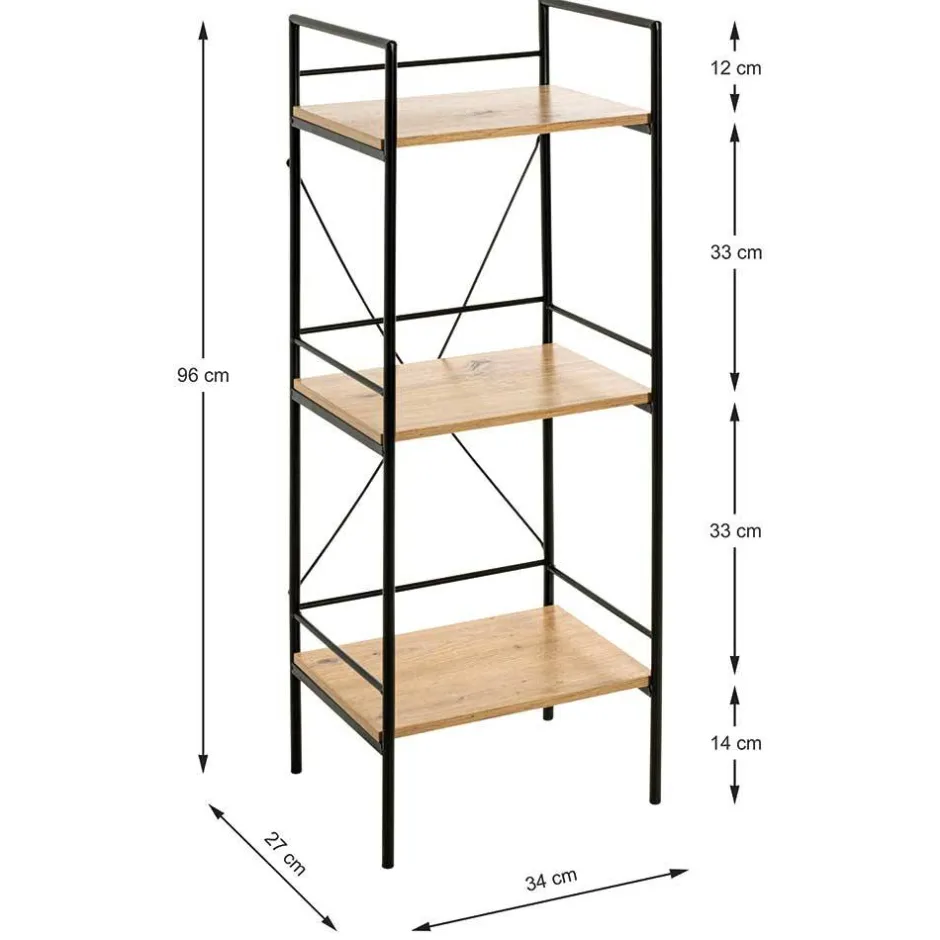 Pharao24 Standregal Hajana> Wohnzimmerregale|Bücherregale